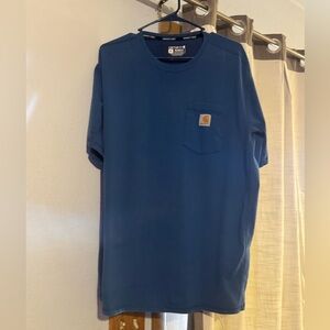 Carhartt Men size XL Blue Pocket T-Shirt relaxed fit casual workwear outdoor